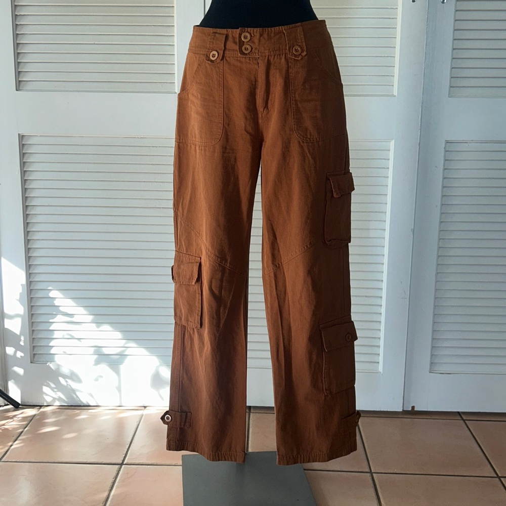 Rust Cargo Pants Worn Twice:) - Picture 2 of 6